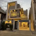 للبيع فيلا مودرن دورين وملحق بحي راقي واصل جميع الخدمات