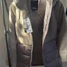 جاكيت فخم ريش بط مع صوف طبيعي