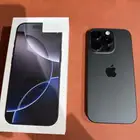 ايفون 16 برو أسود 256 قيقا نظيف جدا