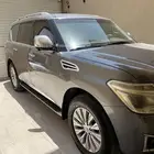 نيسان باترول واجن بلاتينيوم 2014 فل كامل (رصاصي)
