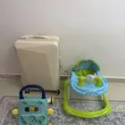 شنط سفر ومشاية أطفال نظيفه