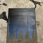 رسمة مميزة على لوحة كانفيس حجم 20 40