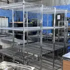 رفوف شبك وطولت وثلاجة تبريد وتجميد