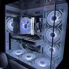 للبيع Pc بي سي تجميعه بيضاء بالكامل بمواصفات عالية