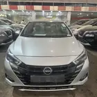 نيسان صني SL الشكل الجديد فل كامل 2024 ابيض فضي رصاصي فاتح