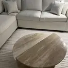 طاولة قهوه رخام ترافنتينو