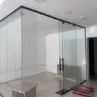 بارتشن مكتب قزاز مع باب سحب
