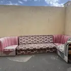 كنب للبيع الخشب جديد