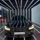 للبيع اودي A8موديل 2016اللون اسود قمه في النطافه