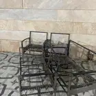كراسي حديد