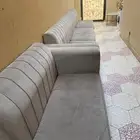 كنب 8 انفار طيب ونظيف البيع سمح مره بسبب اخلاء المنزل