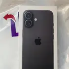 ايفون 16 عادي جديد بكرتونه 128 قيقا اسود