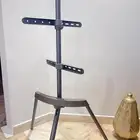 ستاند تلفزيون رمادي فخم ونظيف جدا
