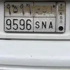 لوحة سيارة مميزه ا ن س 9596