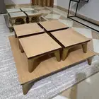 كنب و طاولة و مدخل و طاولة ارضية