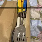 ملاعق طبخ ياباني وابريق استيل كوري