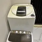 غساله هيتاشي 13 كيلو وغساله صغيره