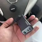 شاحن متنقل وفيش شاحن وسلك