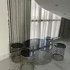 طقم طاولة ستيل