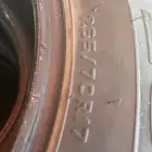 طقم كفرات دنلوب أفجي مقاس 265.70.17نضيف