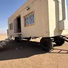 للبيع كرفان غرفه مستخدمه الطول. 11 متر تتتكون من مشب محلس