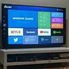 شاشة 65 بوصة سمارت مستعمل من شركة ايكون