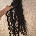 شعر اكستنشن طبيعي كيرلي جديد مغسول