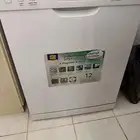 غساله صحون هاس نظيفة فرن كهربايي مقاس75 كبير كالجديد