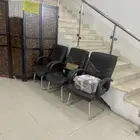 اثاث مكتبي للبيع بالكامل طولات ومكاتب ووكراسي