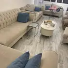 صالون ضيوف كامل عمره خمسه سنوات نظيف جدا