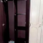 سرير نفر و نص مع المرتبه و دولابين للبيع