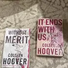 كتب مستعملة it ends with us  without merit