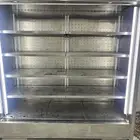 ثلاجة عرض استيل