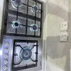 اثاث غرفتين نوم أطفال وفرن سطحي وكنب البيع