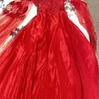 فستان احمر
