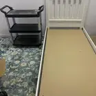 سرير نفر وعربه تقديم مع كفرات