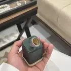 عقيق يماني عسلي طبيعي