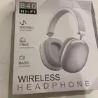 سماعة رأس لا سلكية تصميم قابل لطي مع كيبل قوي لسحب