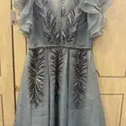 فستان سهره سماوي جديد لم ي ستخدم