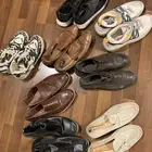 مجموعه احذيه ماركات متنوعه مستعمله
