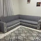 كنب L مع سجاده للبيع