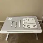 طاوله محموله طاولة متعدده الوظائف بيضاء