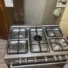 فرن غاز مقياس كبير 90 خمس عيون   الكبيره ماتشتغل  على السوم