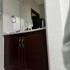 مغسلة مع دولاب خشب للبيع