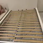 سرير ايكيا 160 مع دروج تخزين وسرير سفلي حديد