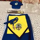 لابس كشافه تراثي وسجاده صلاةمن الزمن الجميل.ولواحات ميرندا