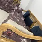 اربعه كراسي خشب قوي