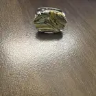 خاتم مخلب فضه لون جرانيت