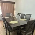 طاولة طعام 8 كراسي