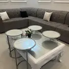 كنب مجلس مقاس 5 في 4 مع طاولة